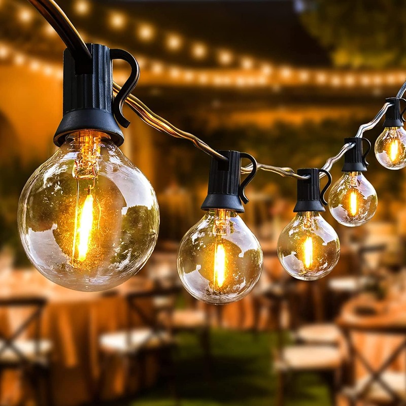 Outdoor Lighting Wedding Decor - سلسلة أضواء كروية LED - سلسلة
