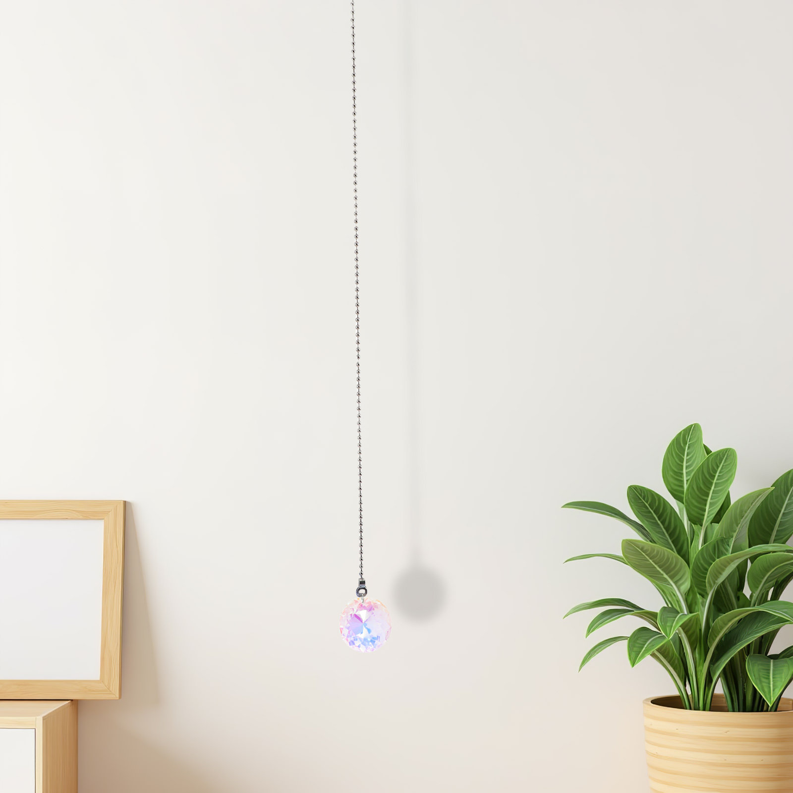 Decor Lighting Ceiling Fans - سلاسل سحب مروحة السقف الكريستالية 4