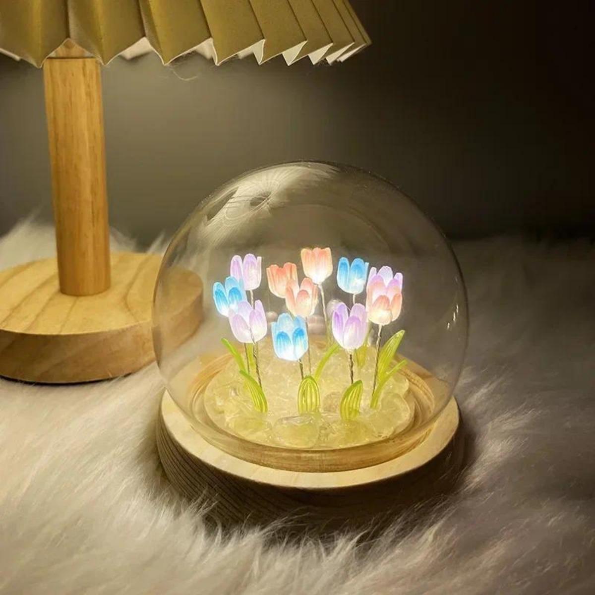 Bedroom Lighting Decor Ideas - قطعة واحدة من ضوء الليل المصنوع