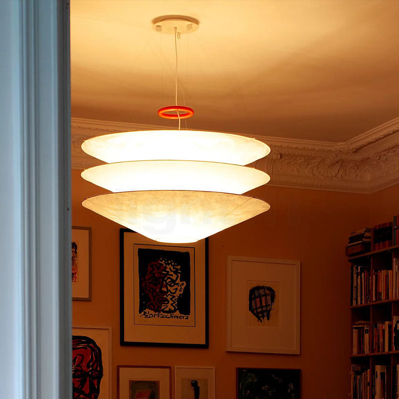 Japanese Lighting Decor - تعويم قلادة مصباح الشمال ورقة ضوء