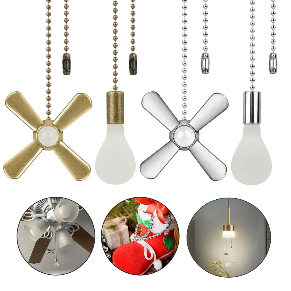 Decor Lighting Ceiling Fans - سلسلة سحب مروحة السقف ، كرة