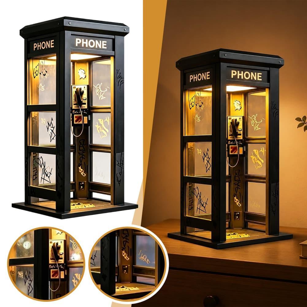 Lighting Table Decor - مصباح طاولة على شكل كشك هاتف