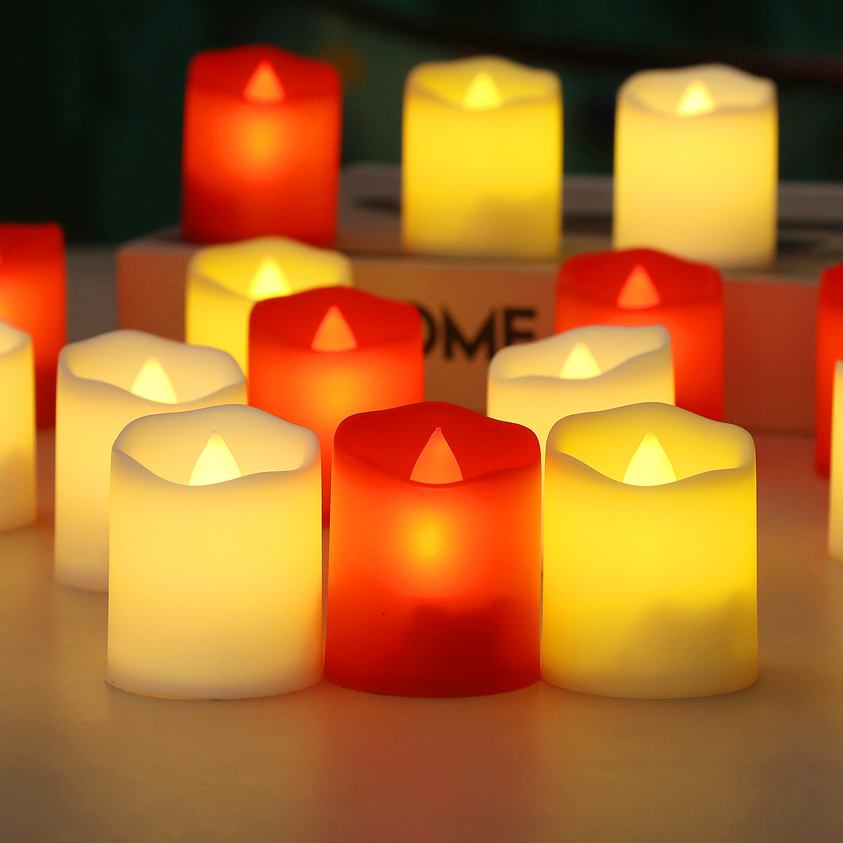 Lighting Decoration Wedding - ضوء شمعة إلكتروني LED، ضوء شمعة