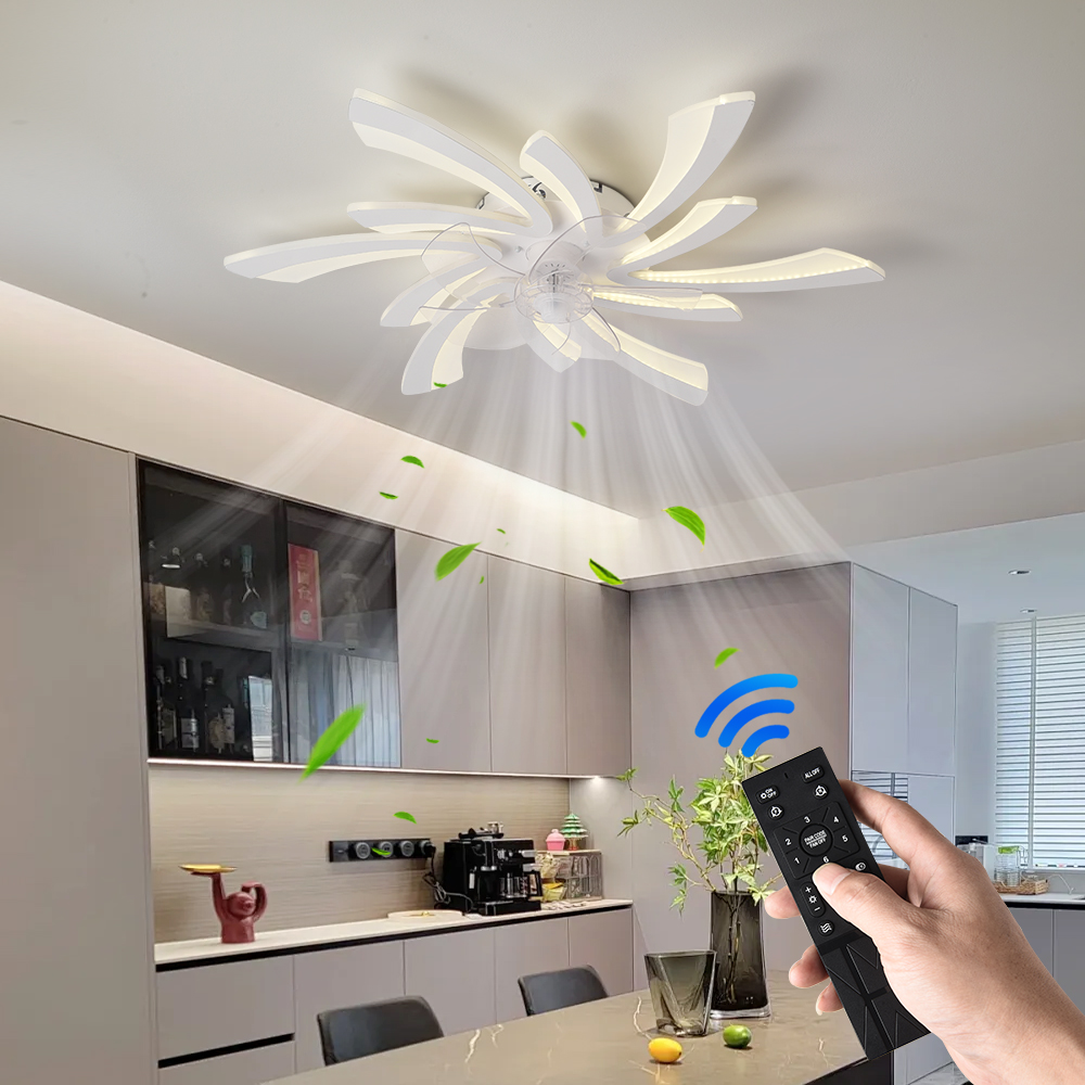 LED متواضع مصابيح السقف المعلق - مراجعة Decor Lighting Ceiling Fans وسعره