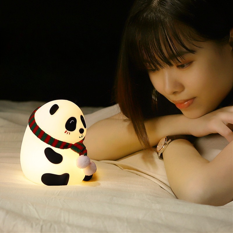 ضوء ليلي LED على شكل باندا كرت - مراجعة Bedroom Lighting Decor Ideas وسعره