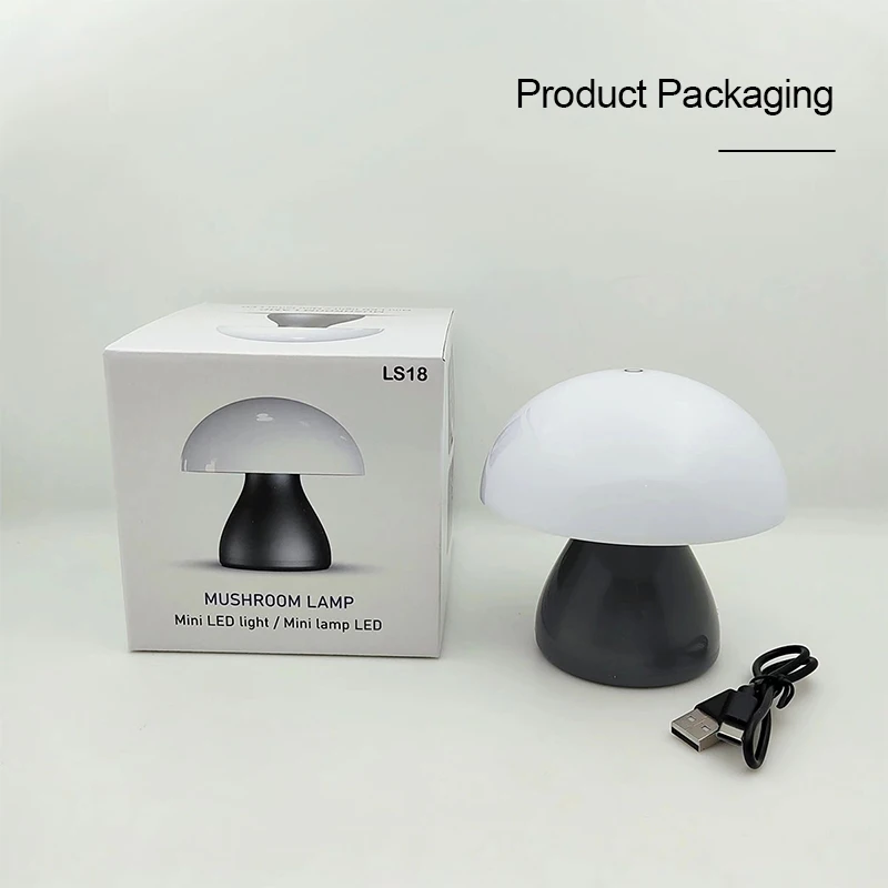 مصباح طاولة Led على شكل فطر لش - مراجعة Mushroom Table Lamp وسعره
