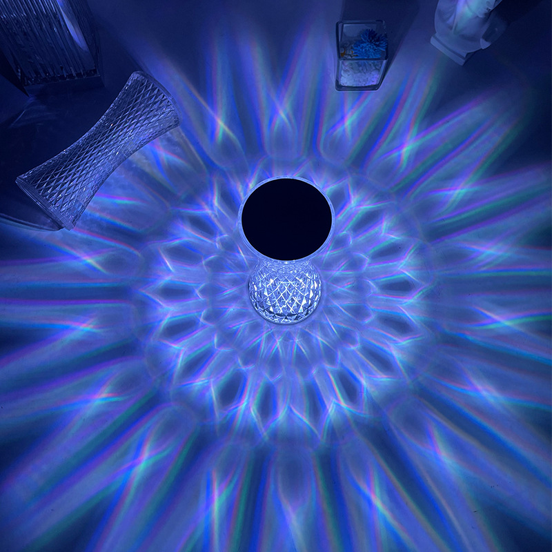 مصابيح طاولة جانبية كريستالية، - مراجعة Lighting Table Decor وسعره