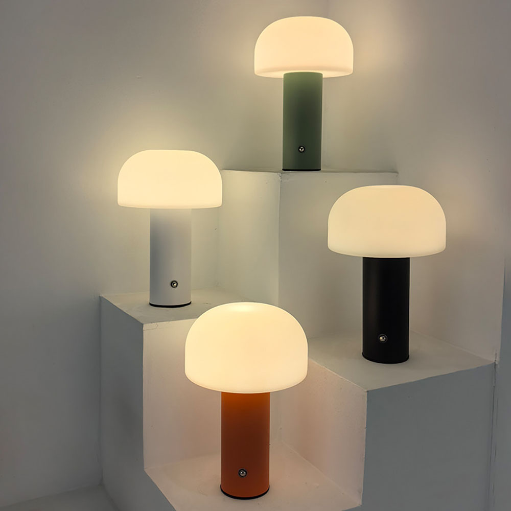 مصباح مكتبي LED يعتم على شكل ف - مراجعة Mushroom Table Lamp وسعره