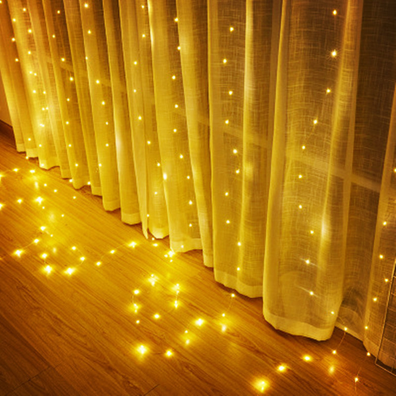 أضواء سلسلة LED لعيد الميلاد 2 - مراجعة Fairy Light Curtain وسعره