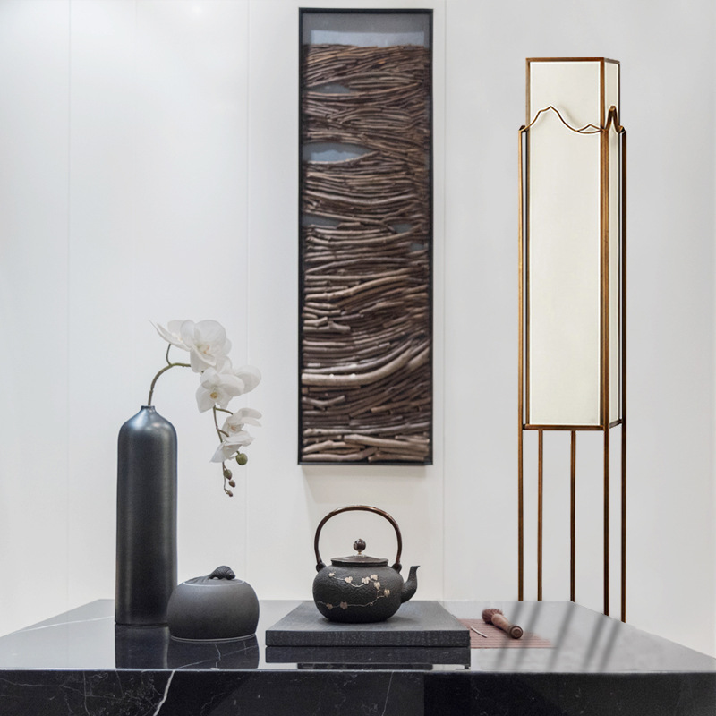 مصابيح أرضية يابانية لغرفة الم - مراجعة Japanese Lighting Decor وسعره