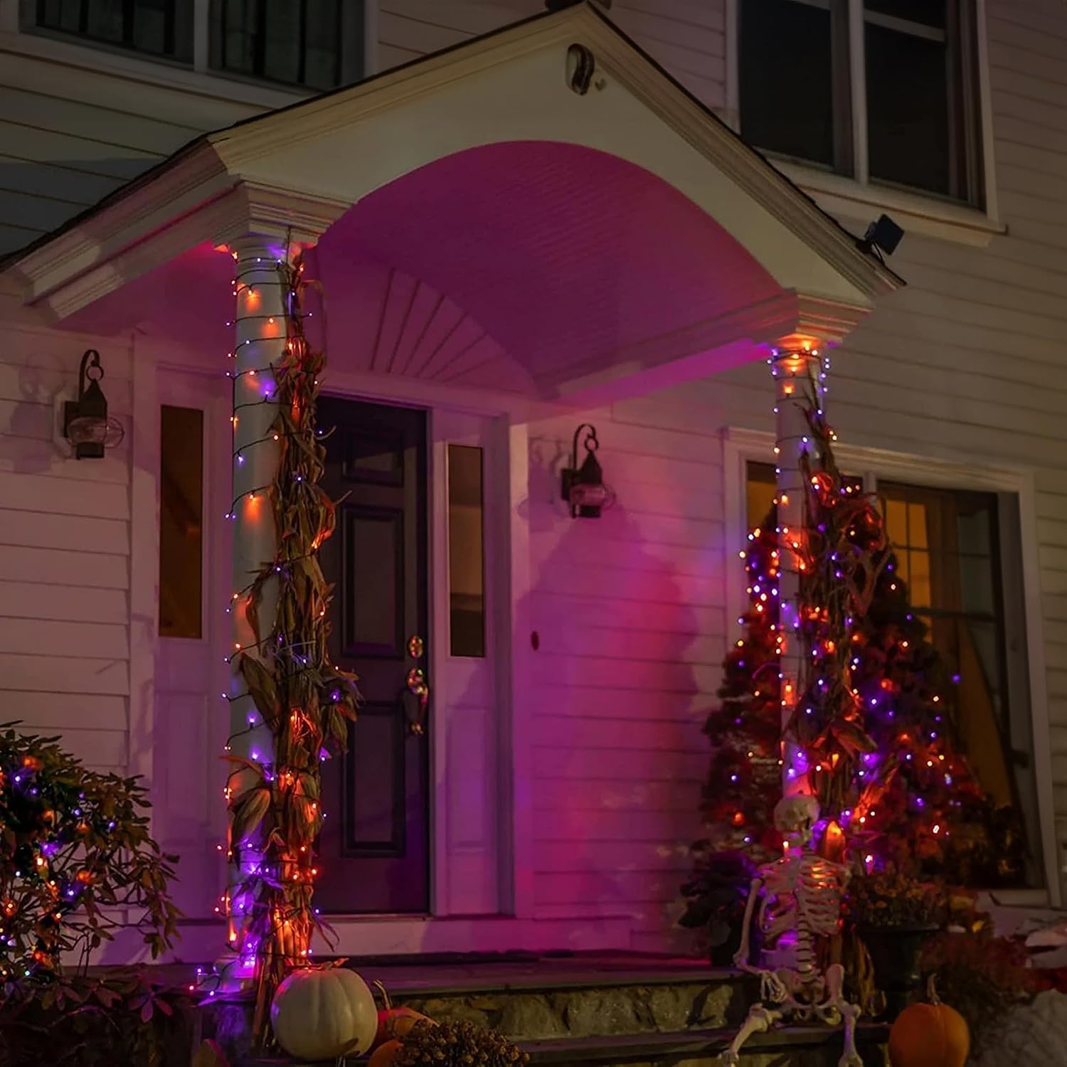 أضواء هالوين المبهرة بطول 164  - مراجعة Outdoor Lighting Wedding Decor وسعره