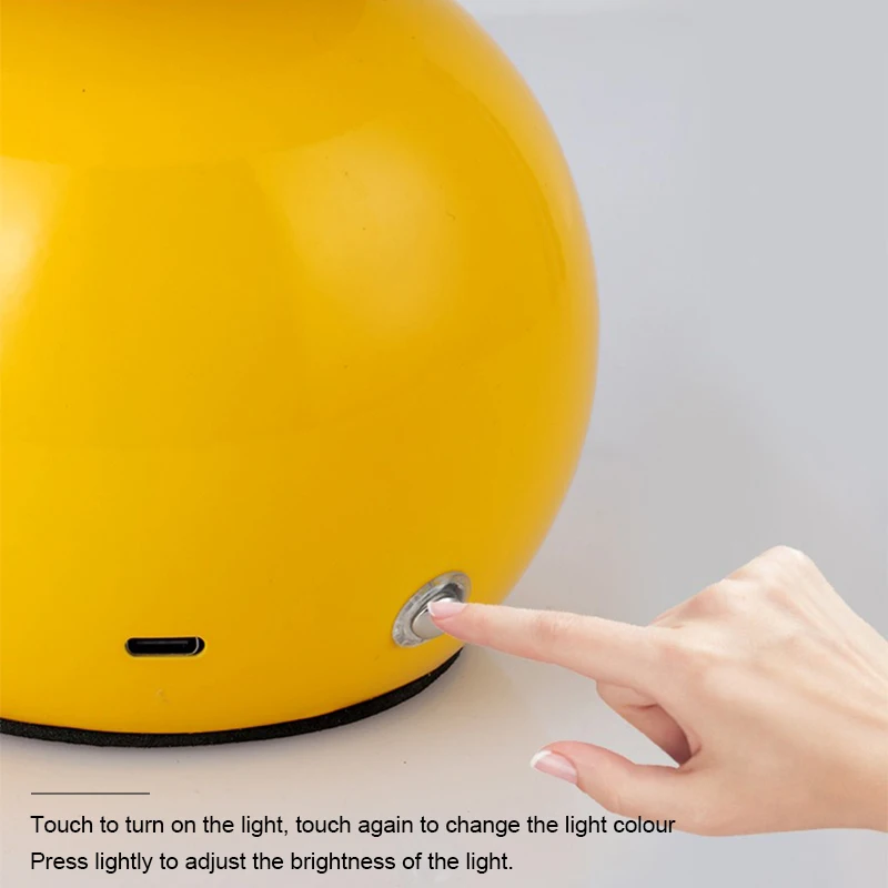 مصباح ليلي بمنفذ USB للفطر ، م - مراجعة Mushroom Table Lamp وسعره