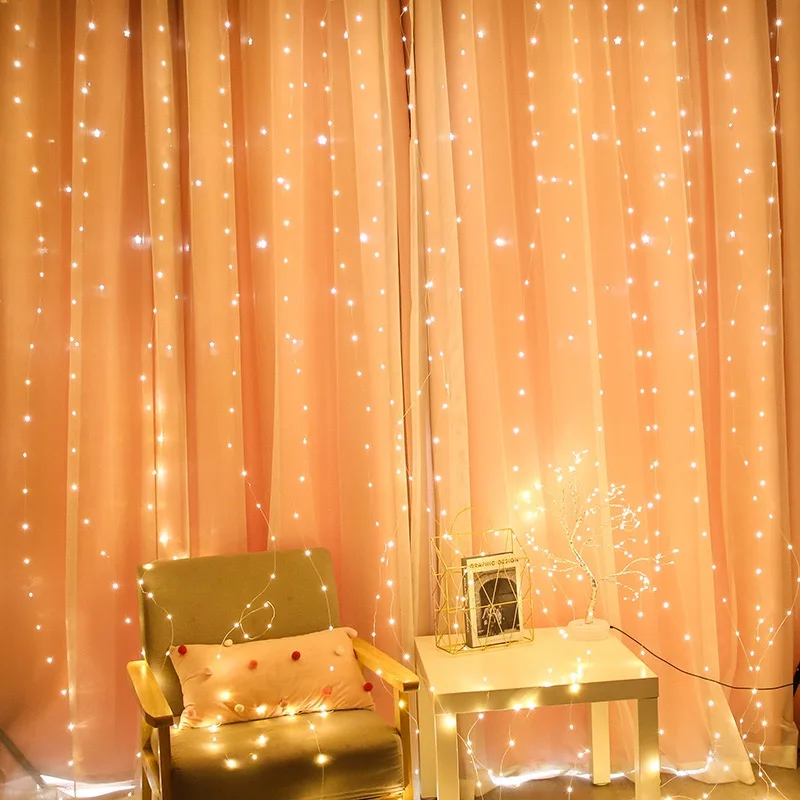 إضاءة زينة عيد الميلاد بطول 3- - مراجعة Fairy Light Curtain وسعره