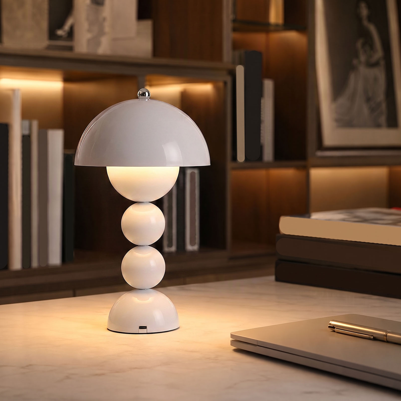 مصباح طاولة على شكل فطر عتيق ي - مراجعة Mushroom Table Lamp وسعره