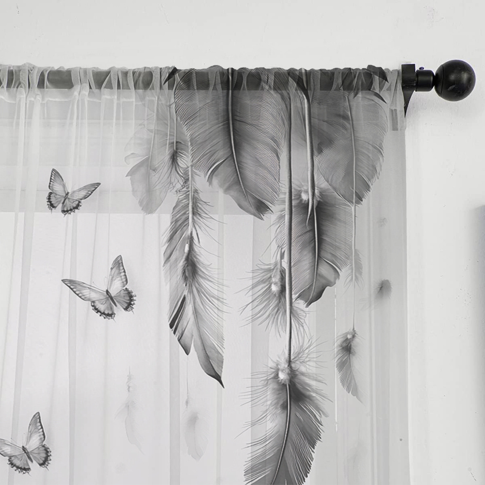 قطعتان من الستائر الشفافة المط - مراجعة Fairy Light Curtain وسعره