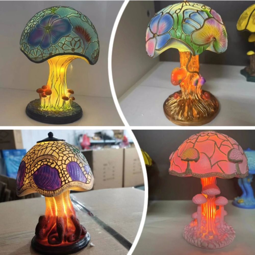 مصباح طاولة بتصميم جمالي عالي  - مراجعة Mushroom Table Lamp وسعره