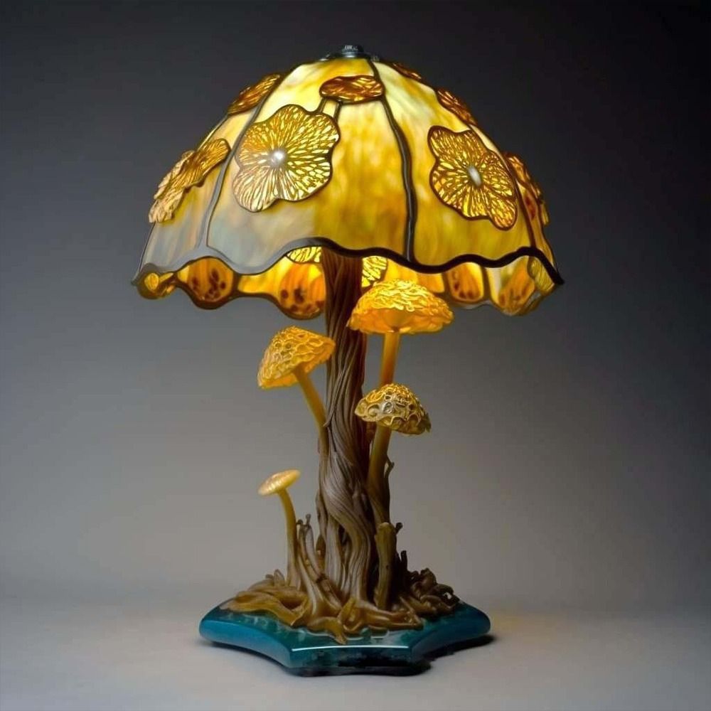 مصباح طاولة بتصميم جمالي عالي  - مراجعة Mushroom Table Lamp وسعره