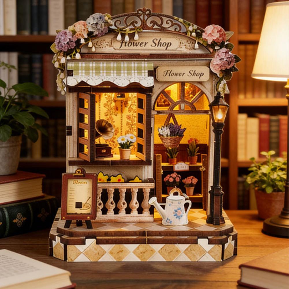 بيت دمى خشبي ياباني مصغر للترك - مراجعة Japanese Lighting Decor وسعره