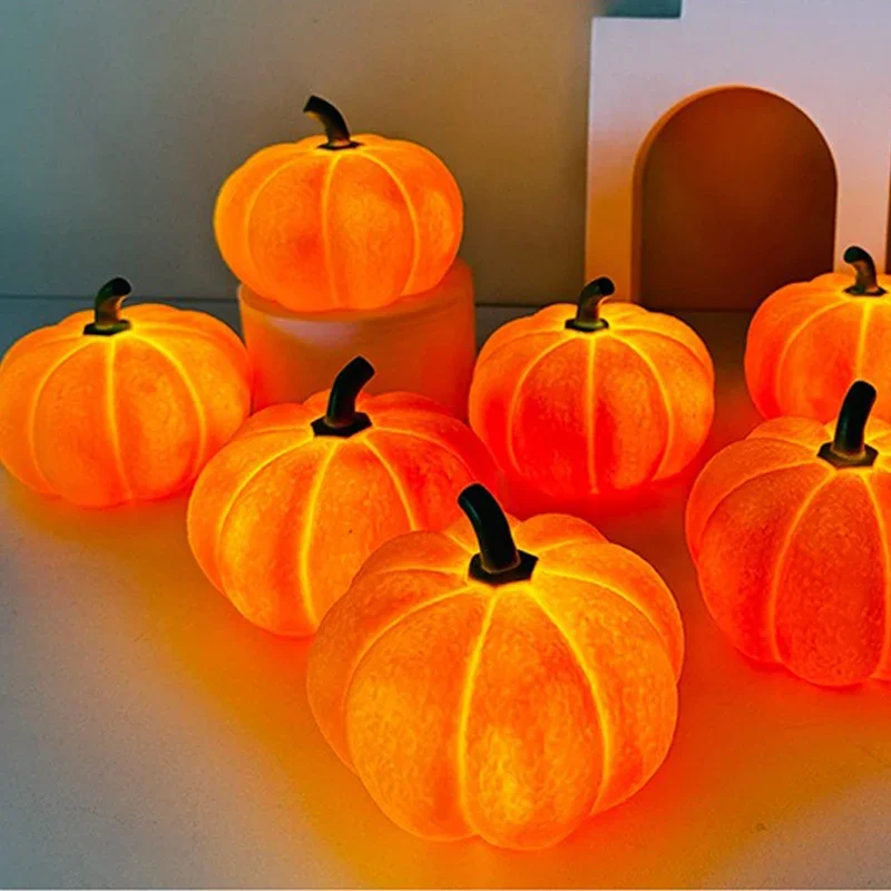 هالوين اليقطين LED ضوء الليل ب - مراجعة Home Decor Lighting Tricks وسعره