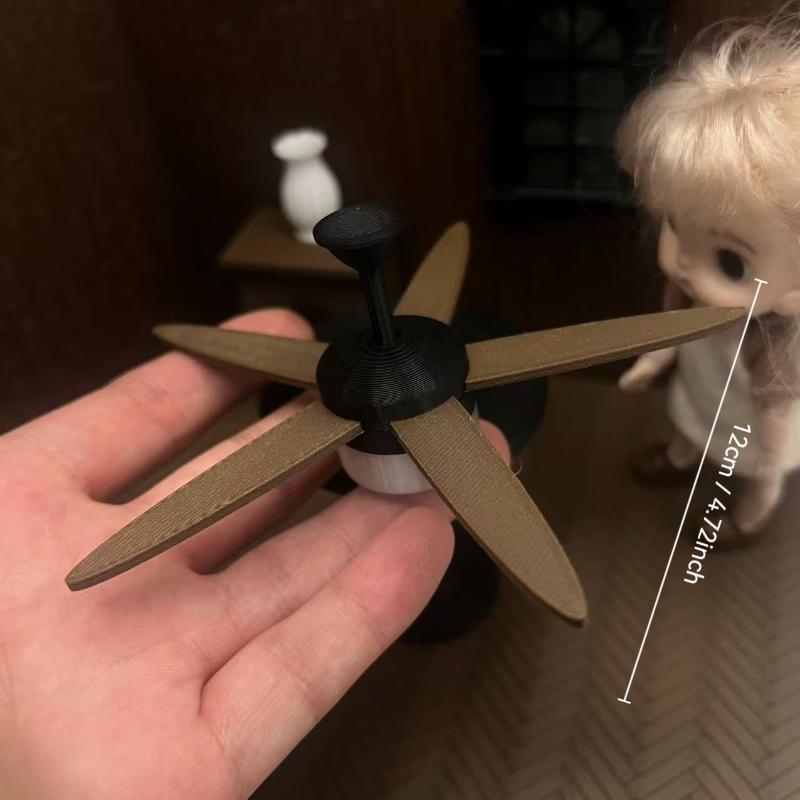 مروحة سقف مصغرة بتصميم عتيق مع - مراجعة Decor Lighting Ceiling Fans وسعره