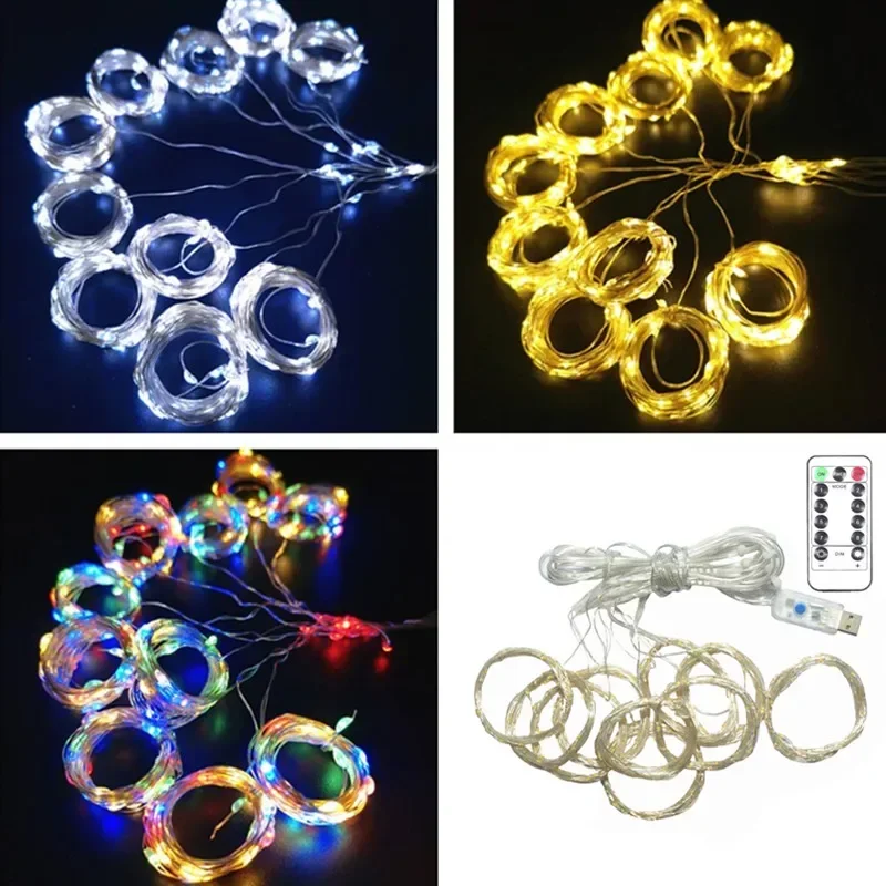 LED جارلاند الجنية ضوء مصباح ح - مراجعة Fairy Light Curtain وسعره
