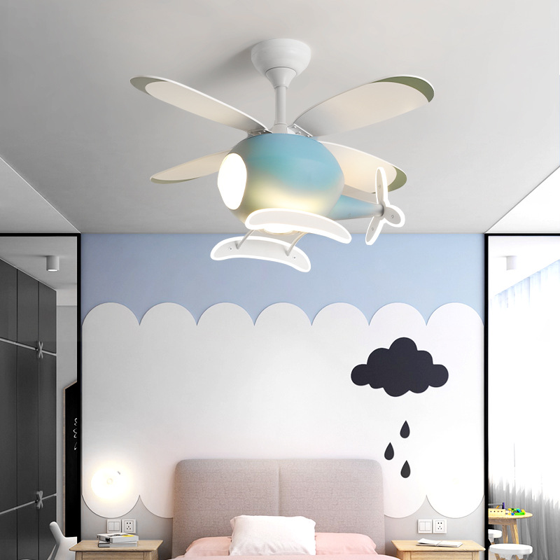 مصباح سقف LED بتصميم طائرة كرت - مراجعة Decor Lighting Ceiling Fans وسعره