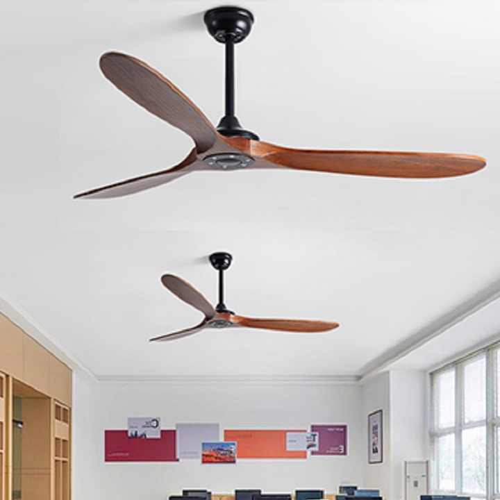 42 52 60in مروحة السقف الخشب ا - مراجعة Decor Lighting Ceiling Fans وسعره