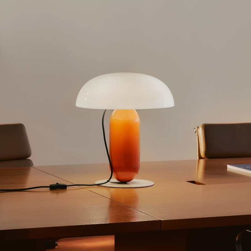 مصابيح أرضية إسبانية بتصميم فن - مراجعة Mushroom Table Lamp وسعره