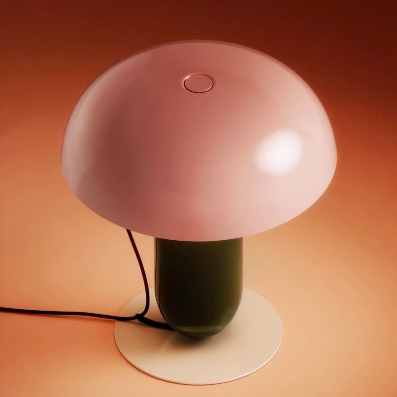 مصابيح أرضية إسبانية بتصميم فن - مراجعة Mushroom Table Lamp وسعره