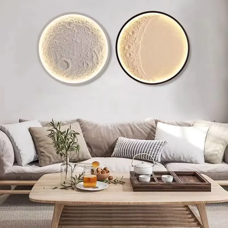 مصباح قمر ثلاثي الأبعاد بإضاءة - مراجعة Bedroom Lighting Decor Ideas وسعره