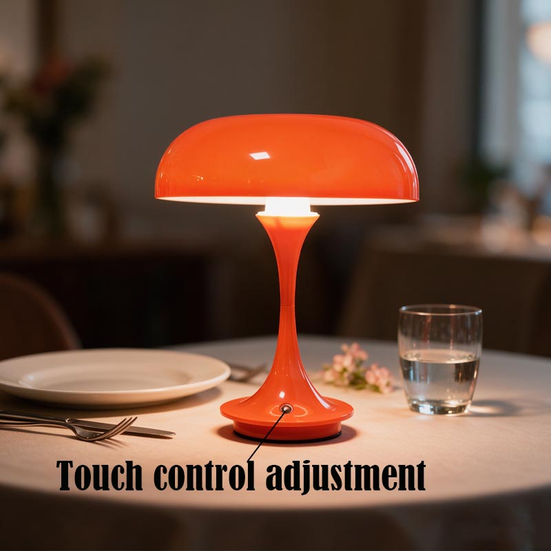 مصباح طاولة على شكل فطر بتصميم - مراجعة Mushroom Table Lamp وسعره