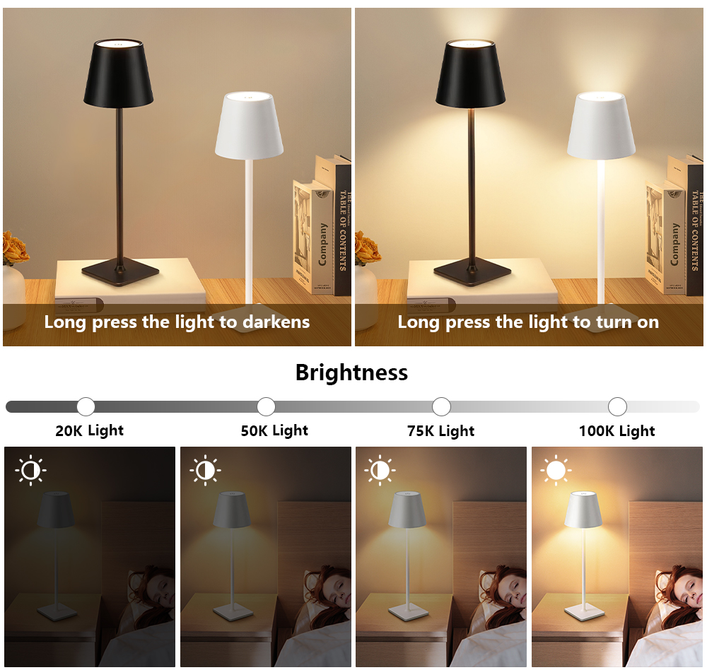 مصباح مكتب LED قابل لإعادة الش - مراجعة Lighting Table Decor وسعره