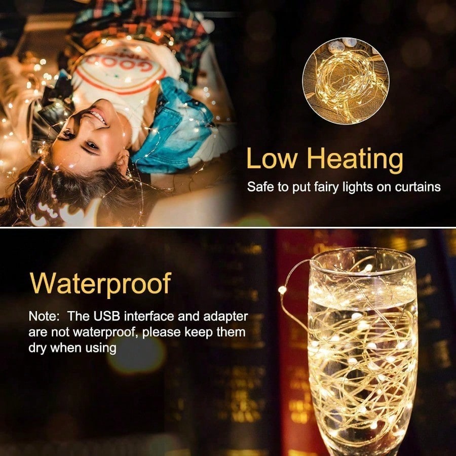 أضواء ستائر، 300 مصباح LED قاب - مراجعة Fairy Light Curtain وسعره