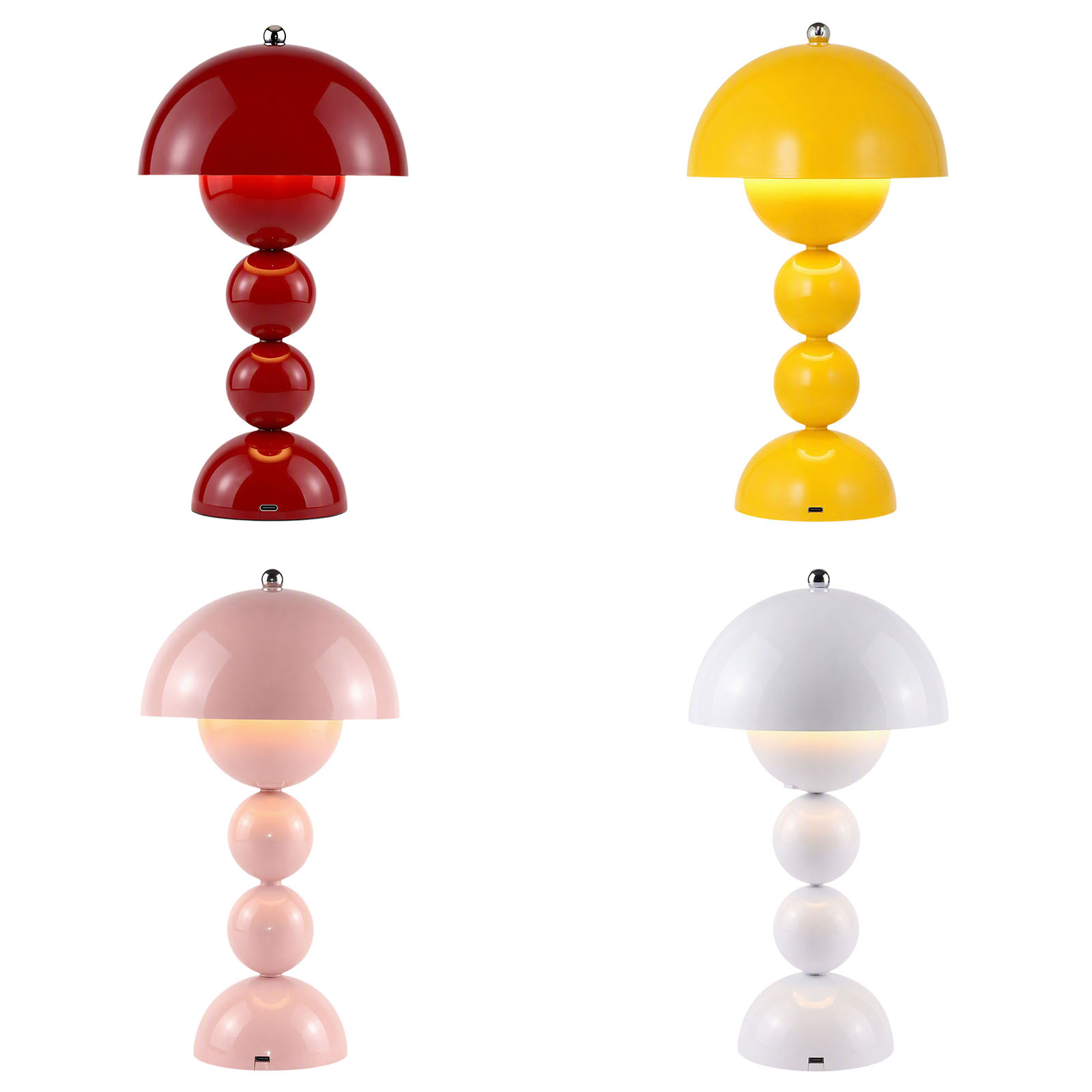مصباح طاولة على شكل فطر بتصميم - مراجعة Mushroom Table Lamp وسعره